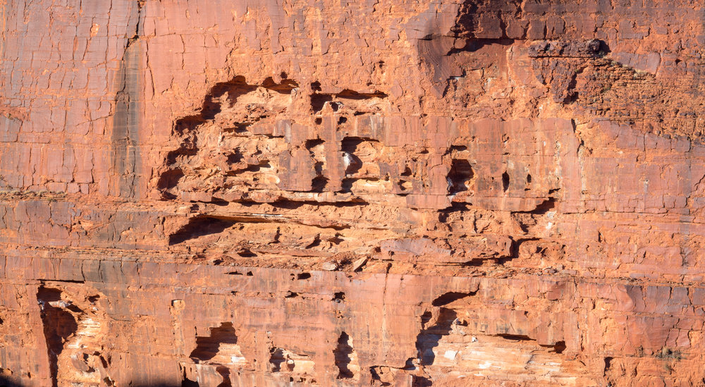 The south face of Kings Canyon, Leica CL and 55-135mm lens.